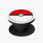 Collapsible Grip And Stand for Phones & Tablets Pokeball - Solar Led Lights