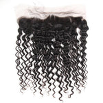 1Pc Deep Wave Pre Plucked Lace Frontal