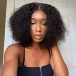 Summer Style Small Bouncy Curl Lace Closure Wig