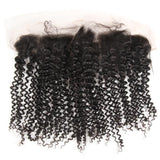 1Pc Deep Curly Pre Plucked Lace Frontal