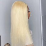Blonde 613 Color 5x5 Lace Glueless Closure Lace Wig