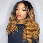 New Beyon-celebrity Style Ombre T Part Simple Lace Wig