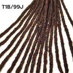 Bobbi Boss Bomba Faux Locs Crochet Hair - Faux Locs Soul 18" - Solar Led Lights