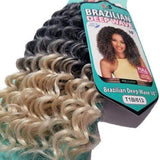 Bobbi Boss Crochet Braid Hair - Brazilian Deep Wave 10" - Solar Led Lights