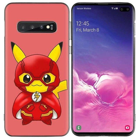 Pokemon phone case <br> Samsung Flash Pikachu - Solar Led Lights