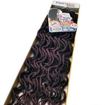 Freetress Crochet Braid - Soft Curly Faux Locs 12" - Solar Led Lights