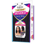 FreeTress Equal Synthetic Braided Lace Wig - Bob Box Braids - Solar Led Lights