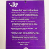 It's A Wig! 100% Human Hair Wig - HH Nuna - Solar Led Lights