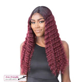 It's A Wig! Synthetic HD Transparent Lace Wig - Crimped Hair 3 - Solar Led Lights
