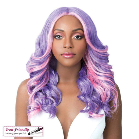 It's A Wig! Synthetic Swiss Lace Front Wig - Frida - Solar Led Lights