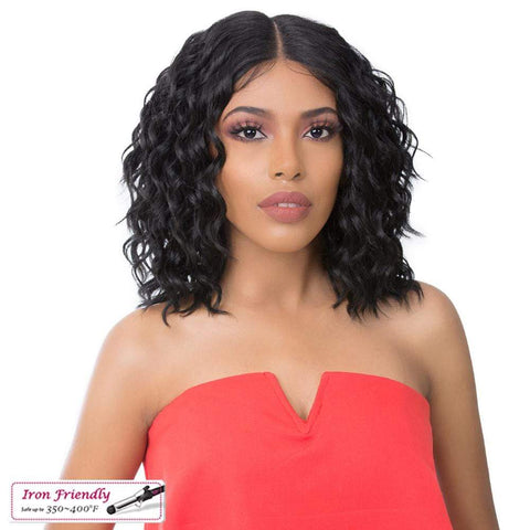 It's A Wig! Synthetic Transparent Lace Front Wig - HD T Lace Tess - Solar Led Lights