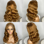 Honey Bronze Color 360 Lace Wig | Flash Sale