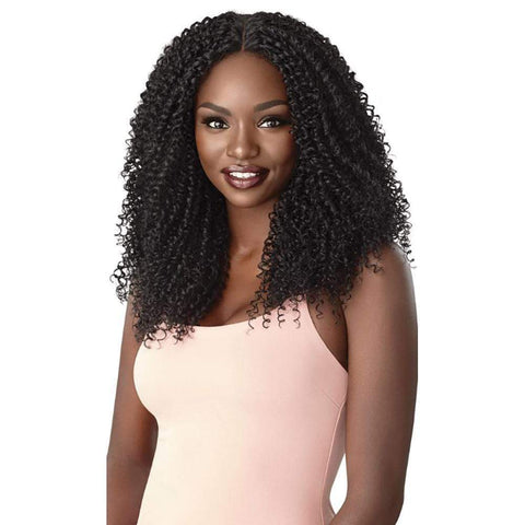 Outre Big Beautiful Hair Synthetic Lace Front Wig - 4A Spring Spiral - Solar Led Lights