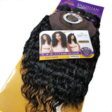 Outre Purple Pack Weaving Hair 3 Bundles & Closure - Deep Wave 14"16"18" - Solar Led Lights