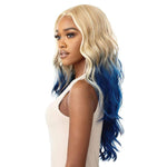 Outre Color Bomb Synthetic Lace Front Wig - Karelia - Solar Led Lights