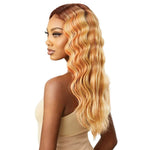 Outre Color Bomb Synthetic Lace Front Wig - Tawny - Solar Led Lights