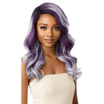 Outre Color Bomb Synthetic Lace Front Wig - Zoey - Solar Led Lights