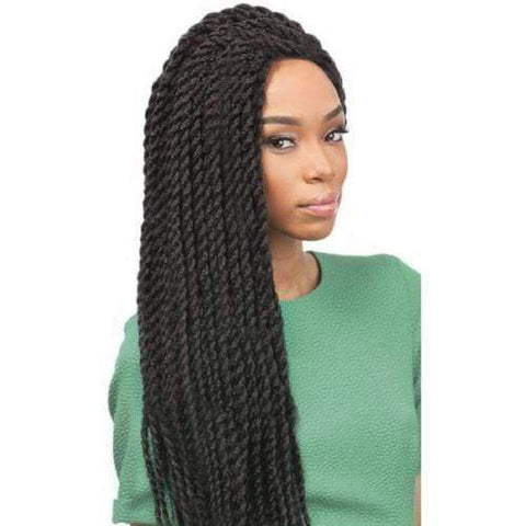 Outre Crochet Braid Hair - Senegalese Twist Large 18" - Solar Led Lights