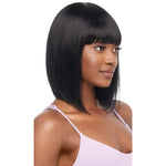 Outre MyTresses Purple Label Human Hair Full Wig - Straight Bob 12" - Solar Led Lights