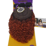 Outre Purple Pack Weaving Hair 3 Bundles & Closure - Deep Wave 14"16"18" - Solar Led Lights