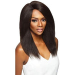 Outre Simply 100% HH Swiss Lace Front Wig - Brazilian Natural Blow Out Straight - Solar Led Lights