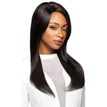 Outre Simply 100% HH Swiss Lace Front Wig - Brazilian Natural Straight - Solar Led Lights