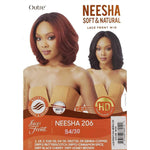 Outre Soft & Natural Synthetic Lace Front Wig - Neesha 206 - Solar Led Lights