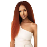Outre Synthetic Big Beautiful Hair Clip-In Extensions - Kinky Straight 18" - Solar Led Lights