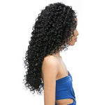 Outre Synthetic Hair Weave - Dominican Curly 18" 20" 20" 22"+Closure - Solar Led Lights