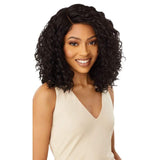Outre Synthetic HD Transparent Lace Front Wig - Shireen - Solar Led Lights