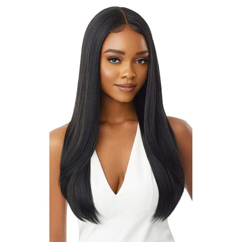 Outre Synthetic SleekLay Part Lace Front Wig - Chanelle - Solar Led Lights