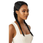 Outre Synthetic Swiss X Lace Front Wig - Aleka Yaki - Solar Led Lights