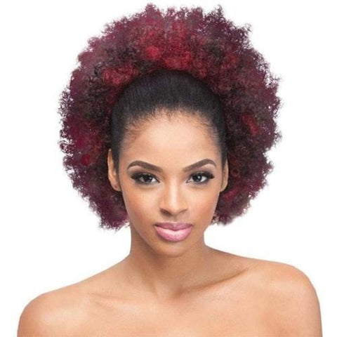 Outre Timeless Premium Multi Blend Afro Puff Ponytail - Afro Large - Solar Led Lights