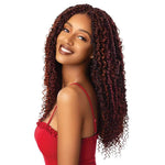 Outre Twisted Up Synthetic Lace Front Wig - Boho Passion Waterwave 22" - Solar Led Lights