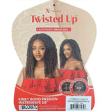 Outre Twisted Up Synthetic Lace Front Wig - Kinky Boho Passion Waterwave 18" - Solar Led Lights