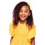 Outre X-Pression Crochet Hair for Kids - 3x Passion Water Wave Feed Twist 10" - Solar Led Lights