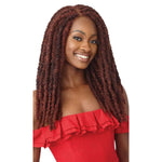 Outre X-Pression Twisted Up Synthetic Lace Front Braid Wig - Butterfly Locs 22" - Solar Led Lights