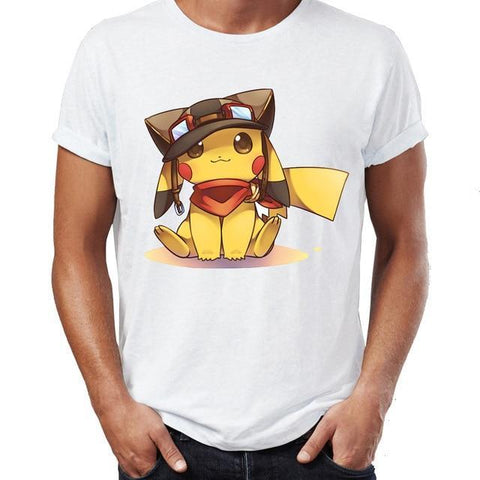 Pokemon shirt <br> Pikachu adventurer - Solar Led Lights