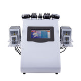 6 In 1 Machine- 40K Ultrasonic Cavitation - Vacuum - Radio Frequency -Laser Lipo Pads