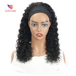 180 Density Headband Wig Human Hair Wigs 30 Inch Wig Glueless Brazilian Hair Wigs Remy  Human Hair Wigs for Black women - Solar Led Lights