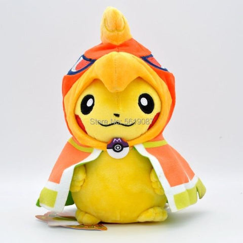 Pokemon plush <br> Pikachu in Ho-Oh - Solar Led Lights