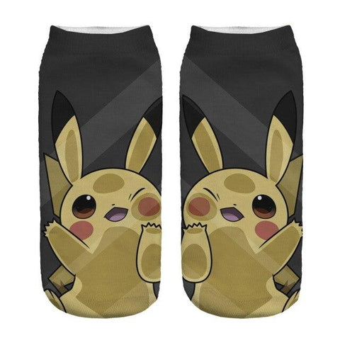 Pikachu adult socks - Solar Led Lights