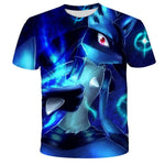 Pokemon shirt <br> Mega Charizard X - Solar Led Lights