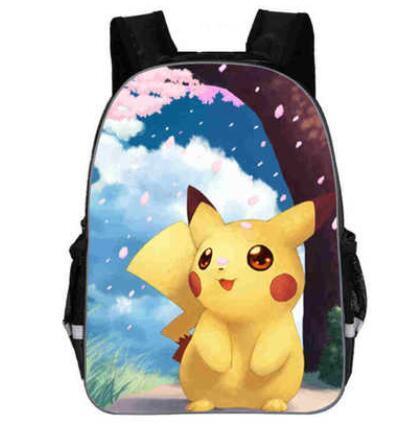 Pokemon backpack <br> Pikachu with flowers - Solar Led Lights