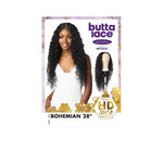Sensationnel Butta Lace Human Hair Blend Lace Front Wig - Bohemian 28" - Solar Led Lights