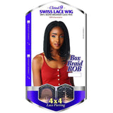 Sensationnel Cloud 9 Swiss Lace Braided Wig - Box Braid bob - Solar Led Lights