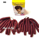 Sensationnel Curlfinity Crochet Braid - Pink Rod 20" - Solar Led Lights