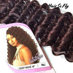 Sensationnel Lulutress Crochet Hair - Deep Wave 18" - Solar Led Lights
