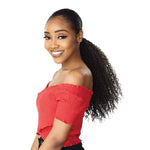 Sensationnel Synthetic Instant Wrap Ponytail - Kinky Curly 18" - Solar Led Lights