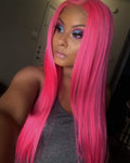 Sensationnel Synthetic Neon Colored Lace Front Wig - Lachan - Solar Led Lights
